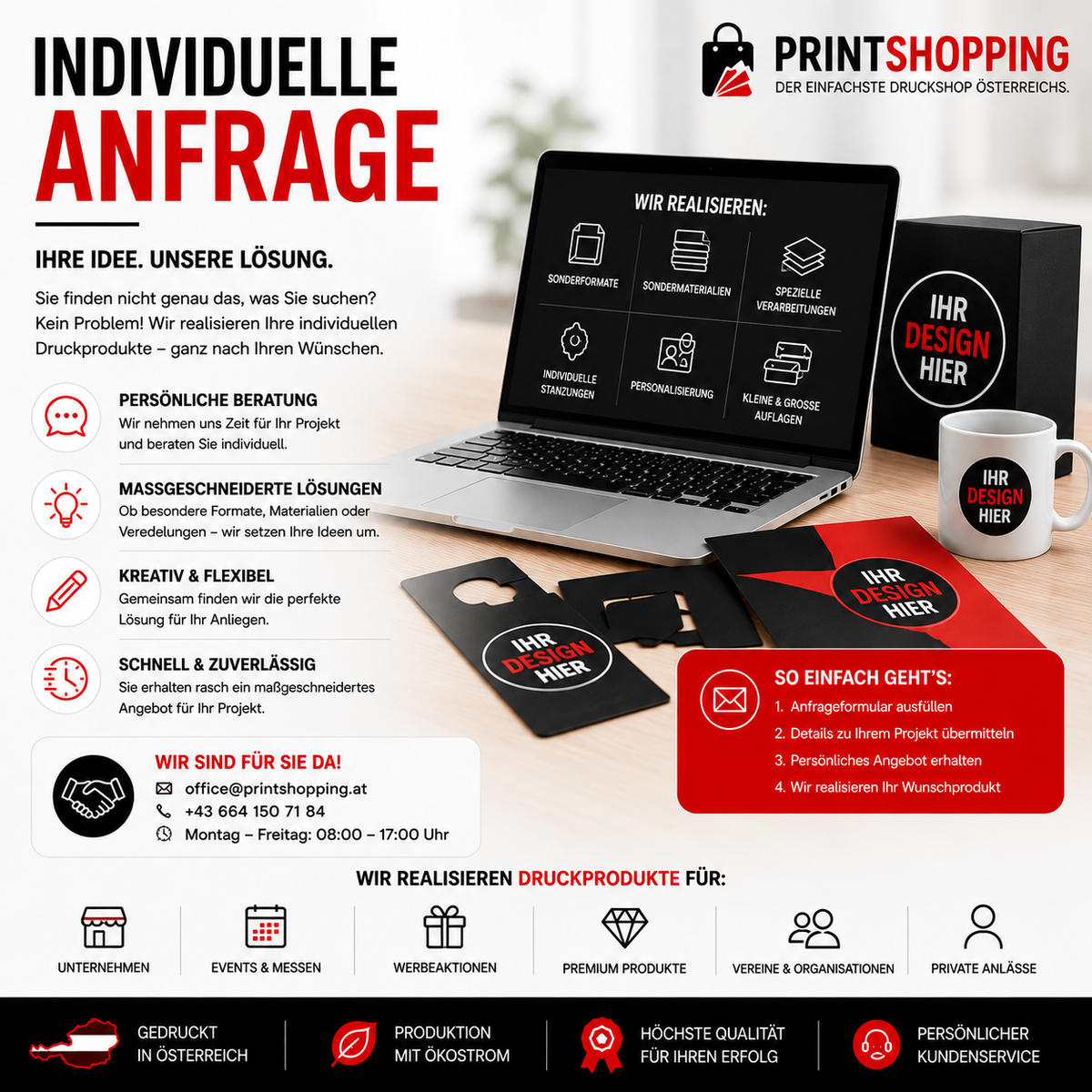Sonderdruck & individuelle Drucklösungen | PrintShopping